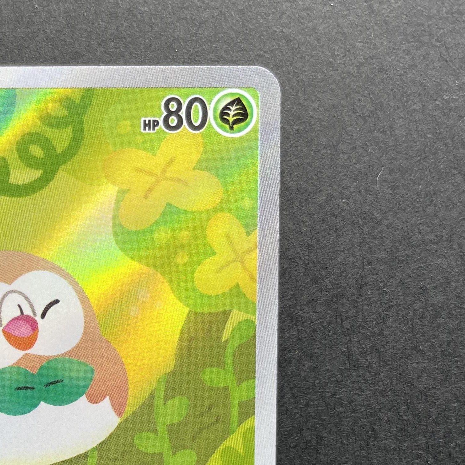 Rowlet AR 082/080 Pokemon card Nihil Zero M3 (1.NM)