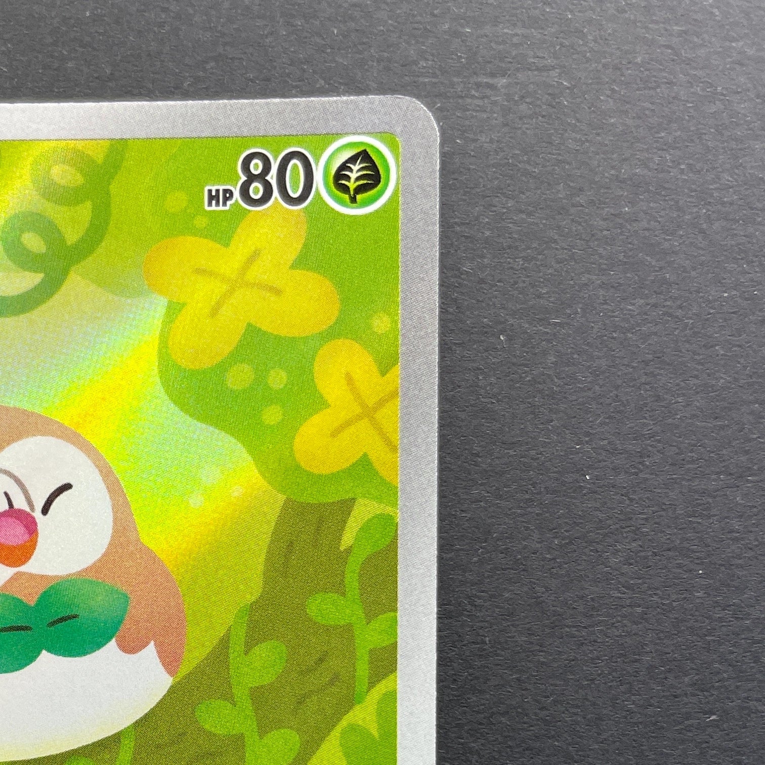 Rowlet AR 082/080 Pokemon card Nihil Zero M3 (1.NM)