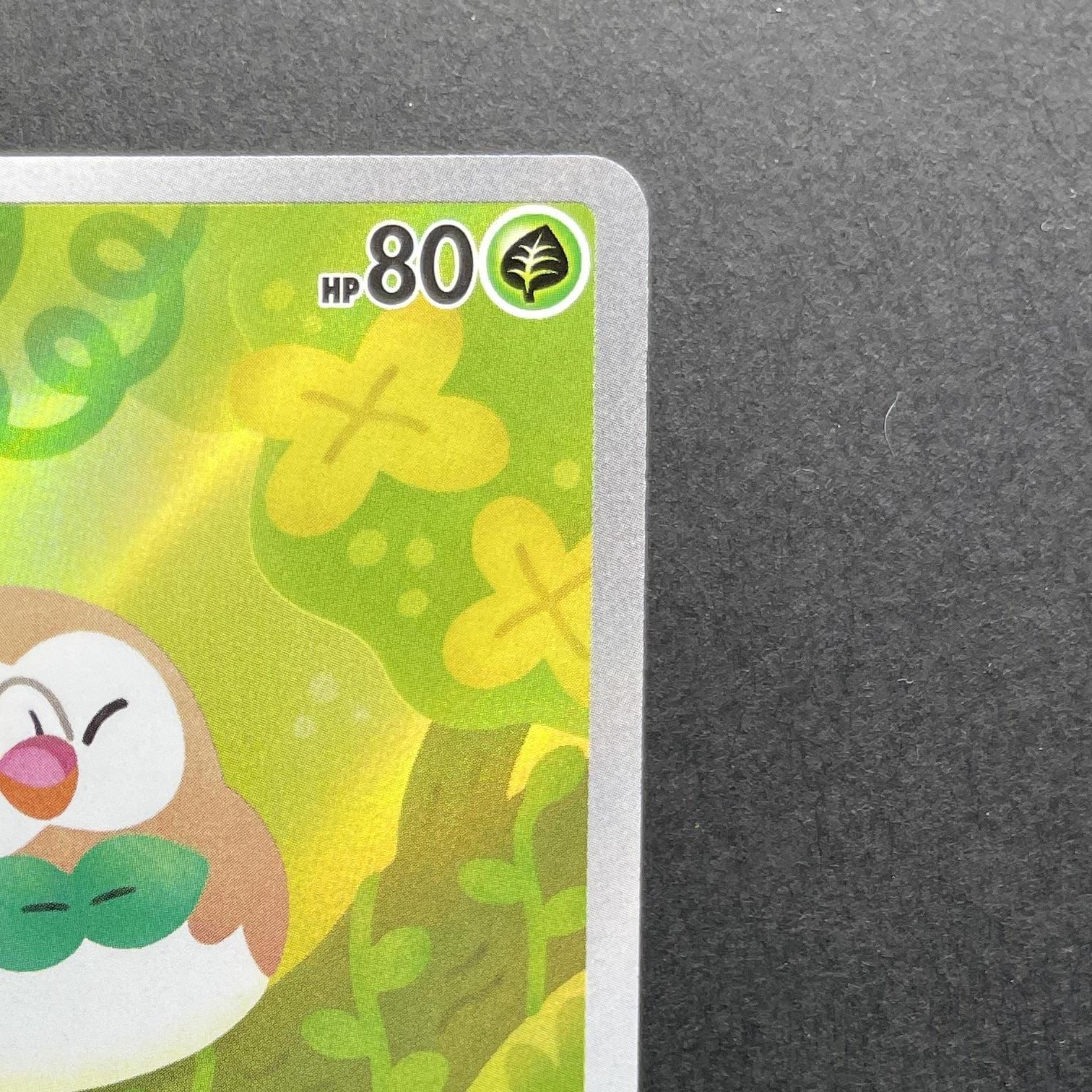 Rowlet AR 082/080 Pokemon card Nihil Zero M3 (1.NM)