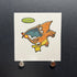 Captain Pikachu&Charizard Decochara Seal Sticker bread sticker 202th edition Japanese (1.NM) - JariseStore