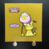 Drifloon&Mimikyu gold Decochara Seal Sticker bread sticker 200th edition Japanese (1.NM) - JariseStore