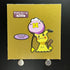 Drifloon&Mimikyu gold Decochara Seal Sticker bread sticker 200th edition Japanese (2.LP) Scratch - JariseStore