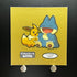 Eevee&Munchlax gold Decochara Seal Sticker bread sticker 200th edition Japanese (2.LP) Scratch - JariseStore