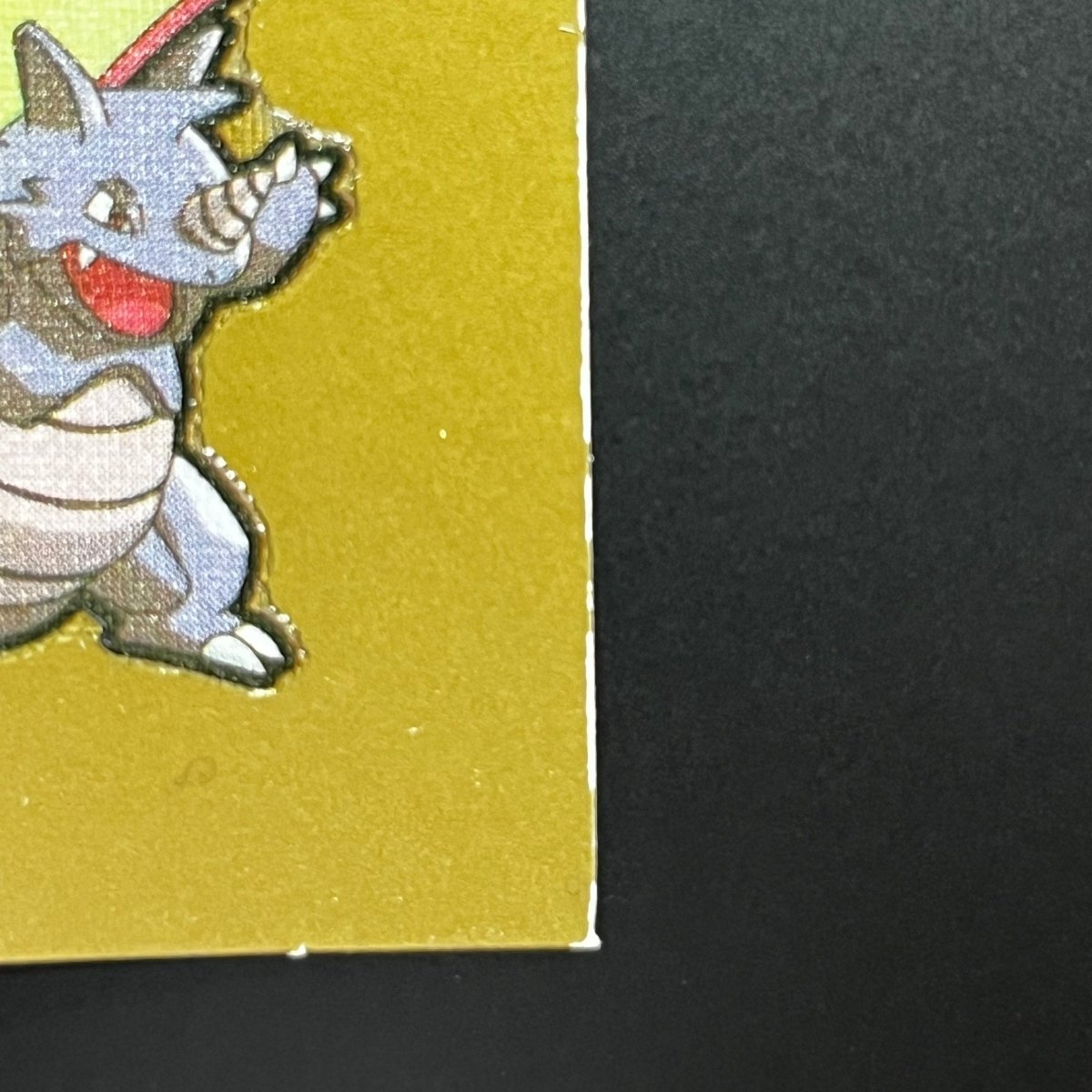 Flygon&Rhydon gold Decochara Seal Sticker bread sticker 200th edition Japanese (1.NM) - JariseStore
