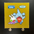 Gible&Goomy gold Decochara Seal Sticker bread sticker 200th edition Japanese (2.LP) Scratch - JariseStore
