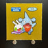 Gible&Goomy gold Decochara Seal Sticker bread sticker 200th edition Japanese (3.MP) Scratch - JariseStore
