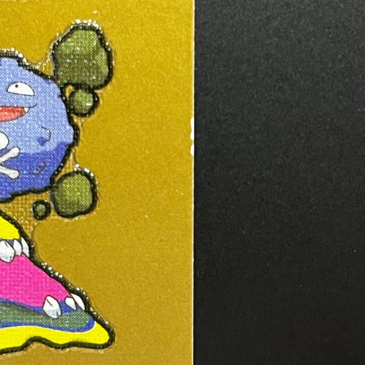 Koffing&Alolan Muk Decochara Seal Sticker bread sticker 200th edition Japanese (2.LP) Scratch - JariseStore