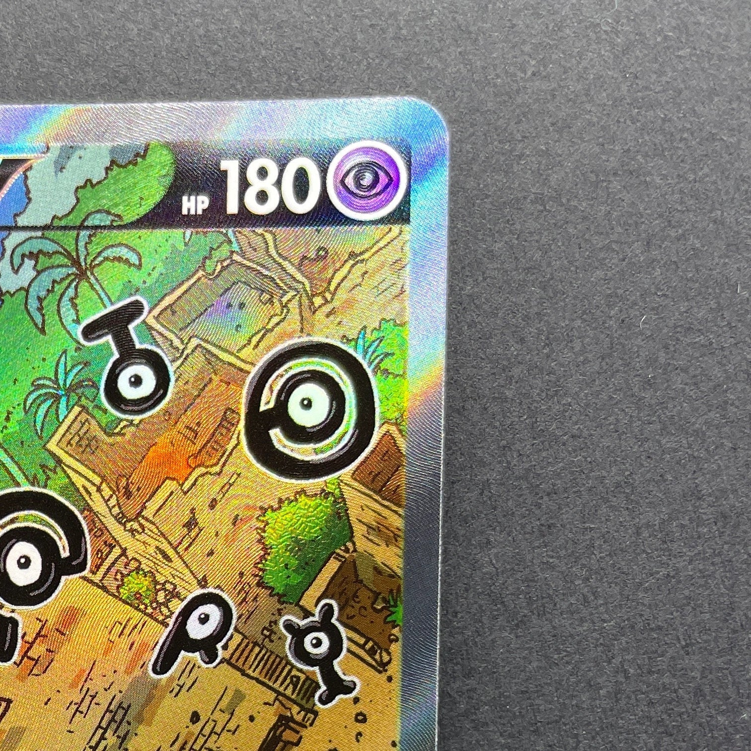 Unown V SR 103/098 Pokemon card Paradigm Trigger s12 (1.NM)