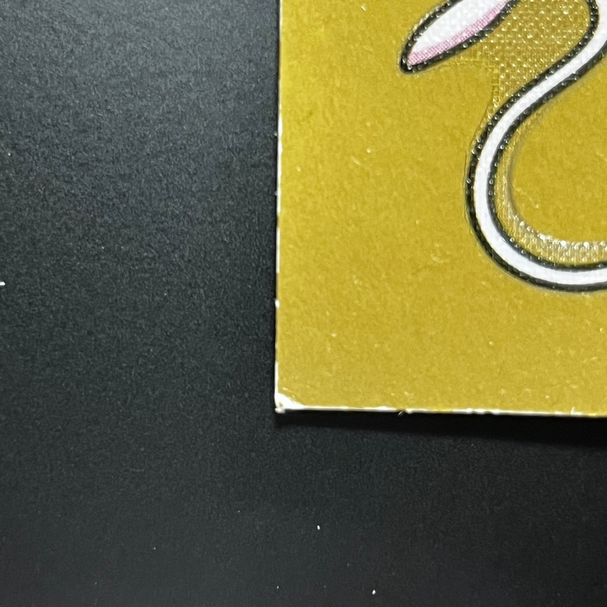 Mew gold Decochara Seal Sticker bread sticker 200th edition Japanese (2.LP) Scratch - JariseStore