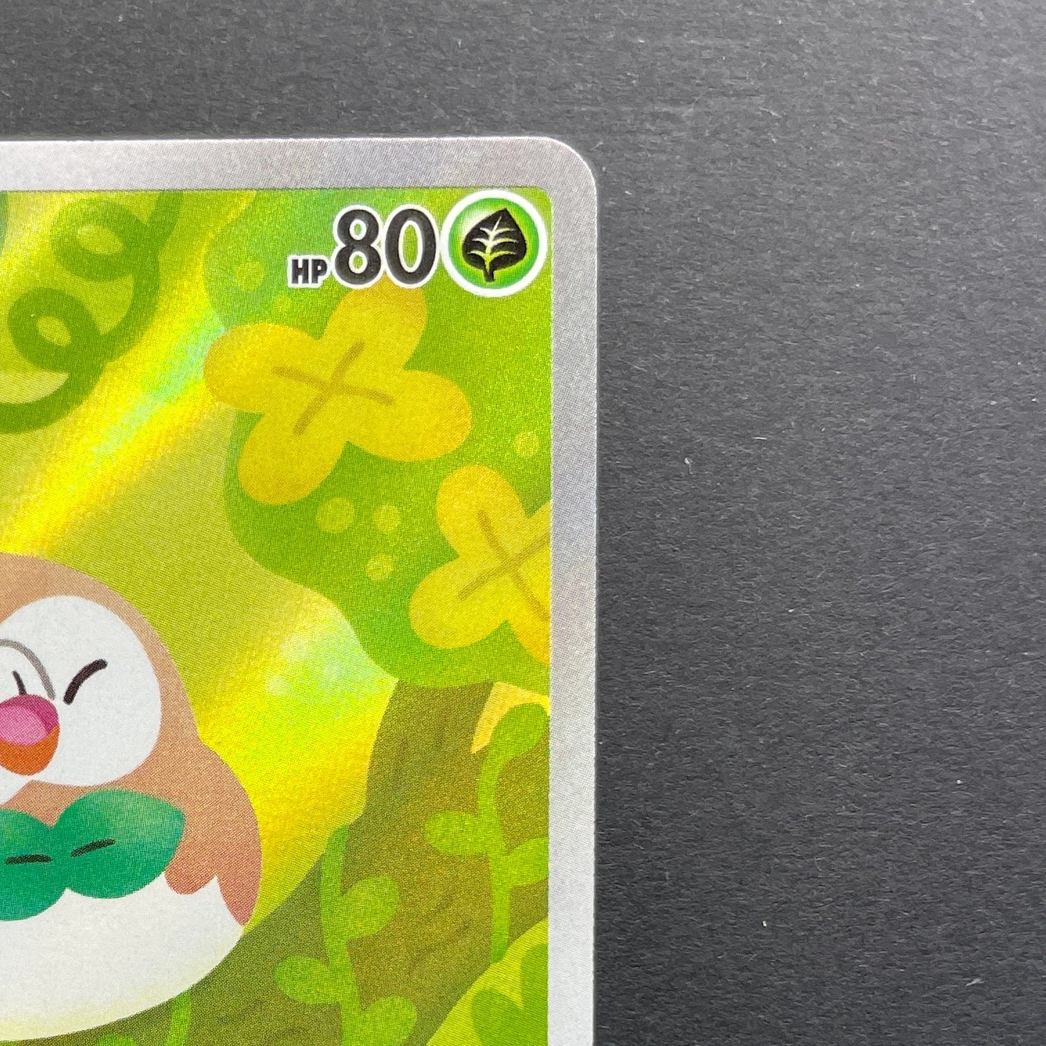Rowlet AR 082/080 Pokemon card Nihil Zero M3 (1.NM)