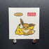 Pikachu&Eevee Decochara Seal Sticker bread sticker 25th anniversary Japanese (1.NM) - JariseStore