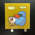 Rockruff&Nosepass gold Decochara Seal Sticker bread sticker 200th edition Japanese (1.NM) - JariseStore
