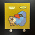 Rockruff&Nosepass gold Decochara Seal Sticker bread sticker 200th edition Japanese (2.LP) Scratch - JariseStore