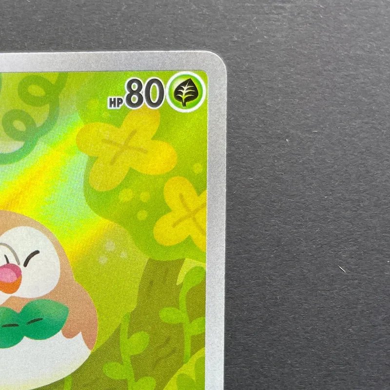 Rowlet AR 082/080 Pokemon card Nihil Zero M3 (1.NM) - JariseStore