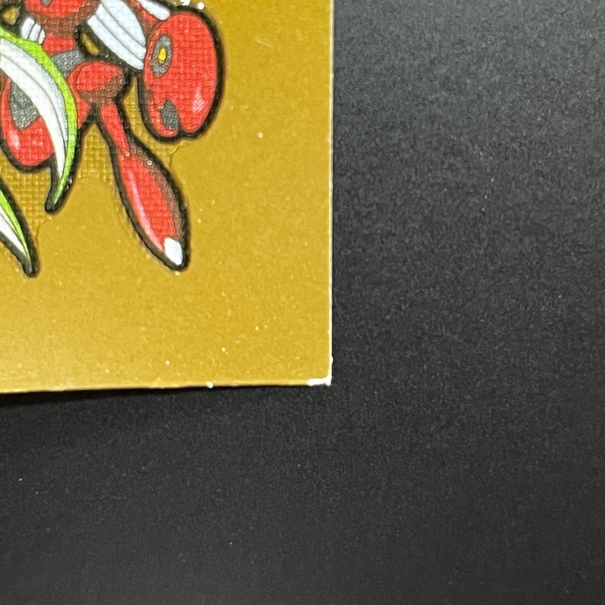 Scizor&Scyther gold Decochara Seal Sticker bread sticker 200th edition Japanese (2.LP) Scratch - JariseStore
