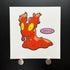 Slugma Decochara Seal Sticker bread sticker 202th edition Japanese (1.NM) - JariseStore