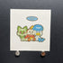 Sprigatito&Fuecoco&Quaxly Decochara Seal Sticker bread sticker 196th edition Japanese (2.LP) - JariseStore