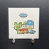 Sprigatito&Fuecoco&Quaxly Decochara Seal Sticker bread sticker 196th edition Japanese (2.LP) - JariseStore