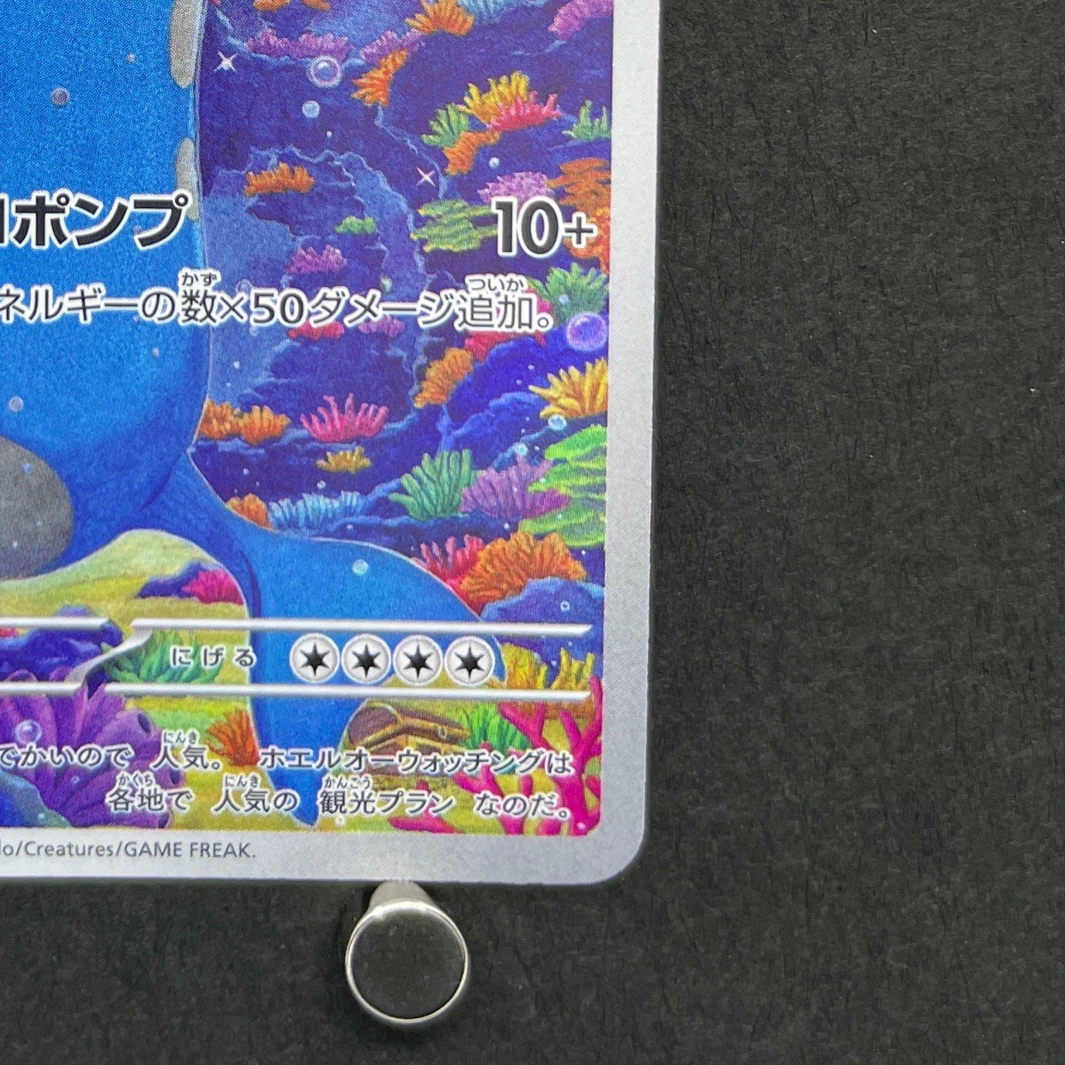Wailord AR 103/100 Pokemon card Battle Partners sv9 (1.NM)