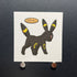 Umbreon Decochara Seal Sticker bread sticker 202th edition Japanese (2.LP) - JariseStore