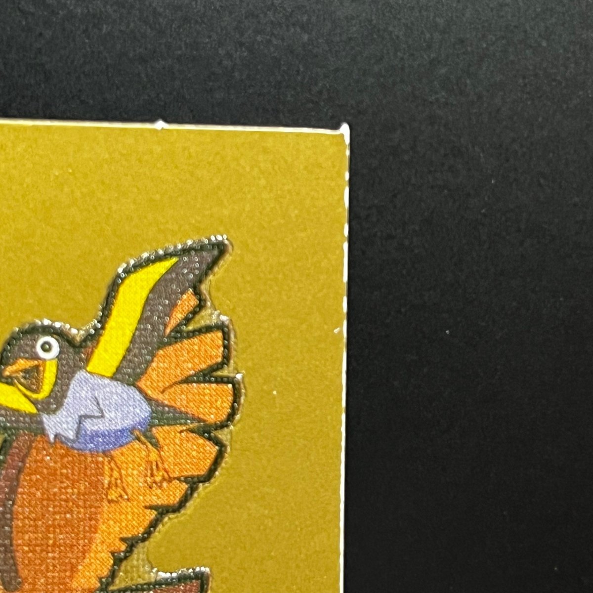 Wattrel&Noctowl gold Decochara Seal Sticker bread sticker 200th edition Japanese (2.LP) Scratch - JariseStore